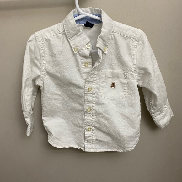 White Button Up Shirt 💛2 for 10💛 - Picture 1 of 2